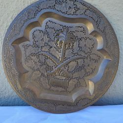 13 "Vintage Copper Saudi Arabia Wall Display