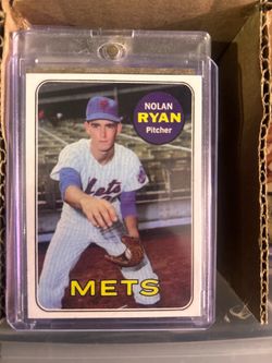 1969 Topps Nolan Ryan Baseball Card