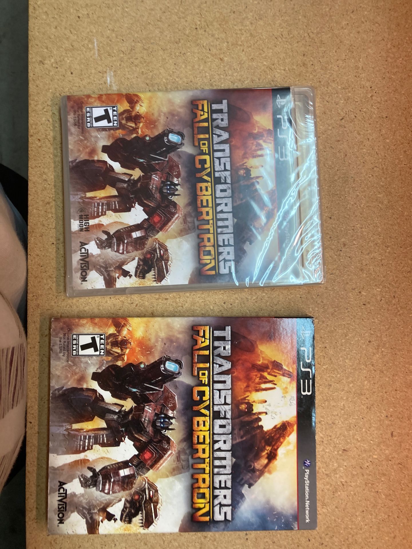PS3 SEALED Transformers Fall of Cybertron