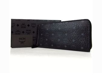 MCM zip around wallet