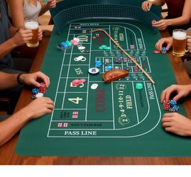 Craps table