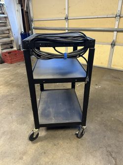 Utility Cart With Outlets