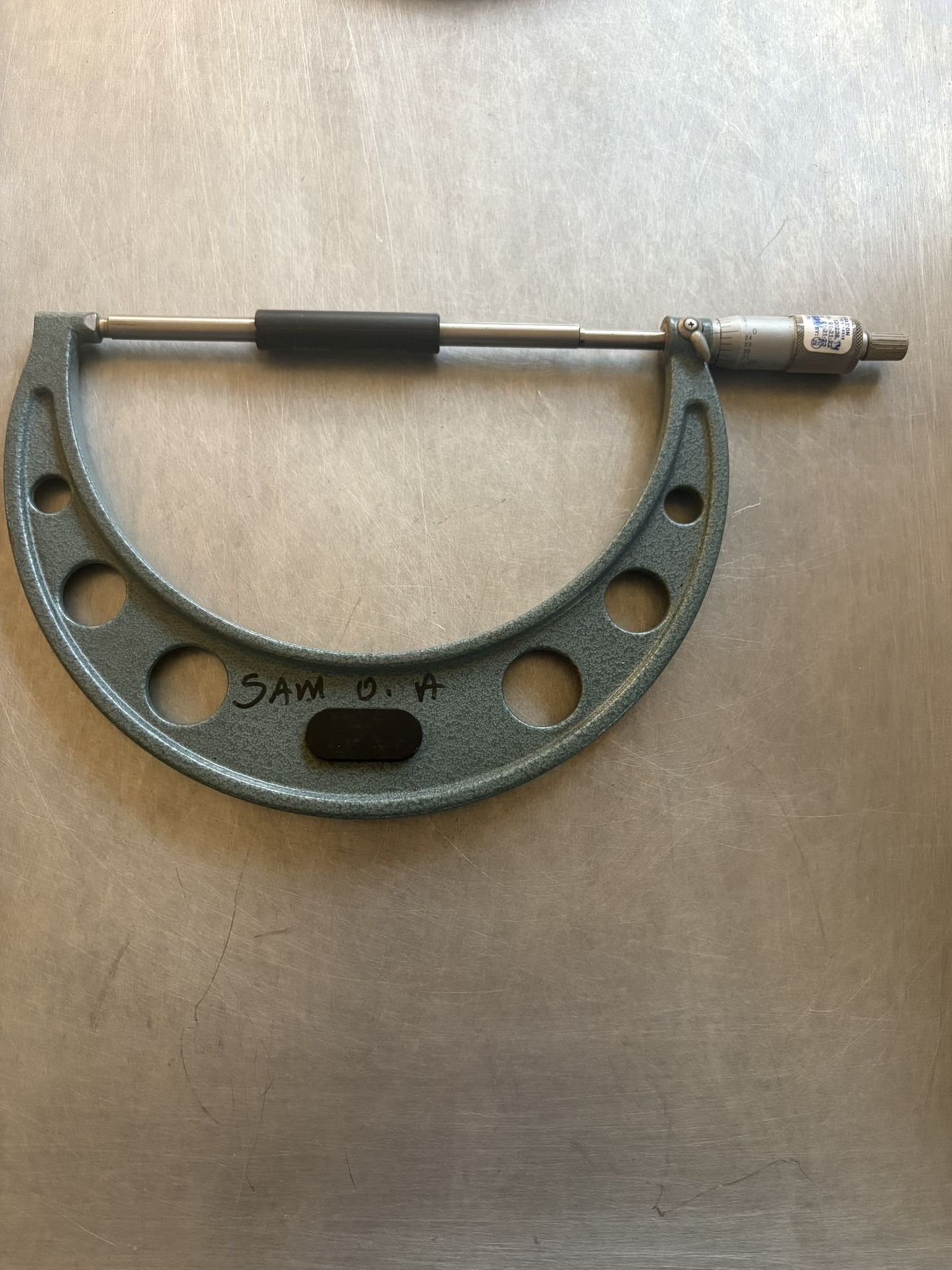 Outside micrometer mixed