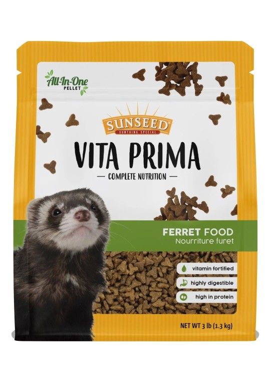 Sunseed Vita Prima Ferret Dry Food 3lbs