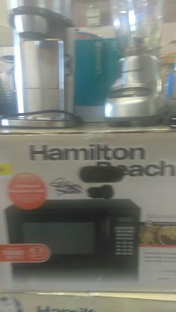 Hamilton Beach microwave.