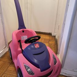 Step2 Pink GT Push Car