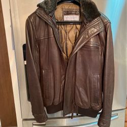 Andrew Marc Marc New York Leather Jacket Mens