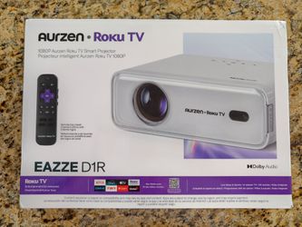 Aurzen Roku EAZZE D1R 1080P Projector