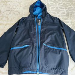 Champion youth rain jacket size L(12-14). Almost new. Used once.
