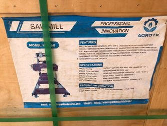 Wood saw mill