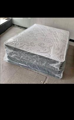 Get a comfortable mattress and box spring today