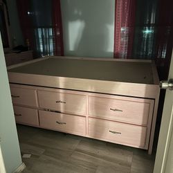 Full Size Girls Solid Wood Bedroom Set