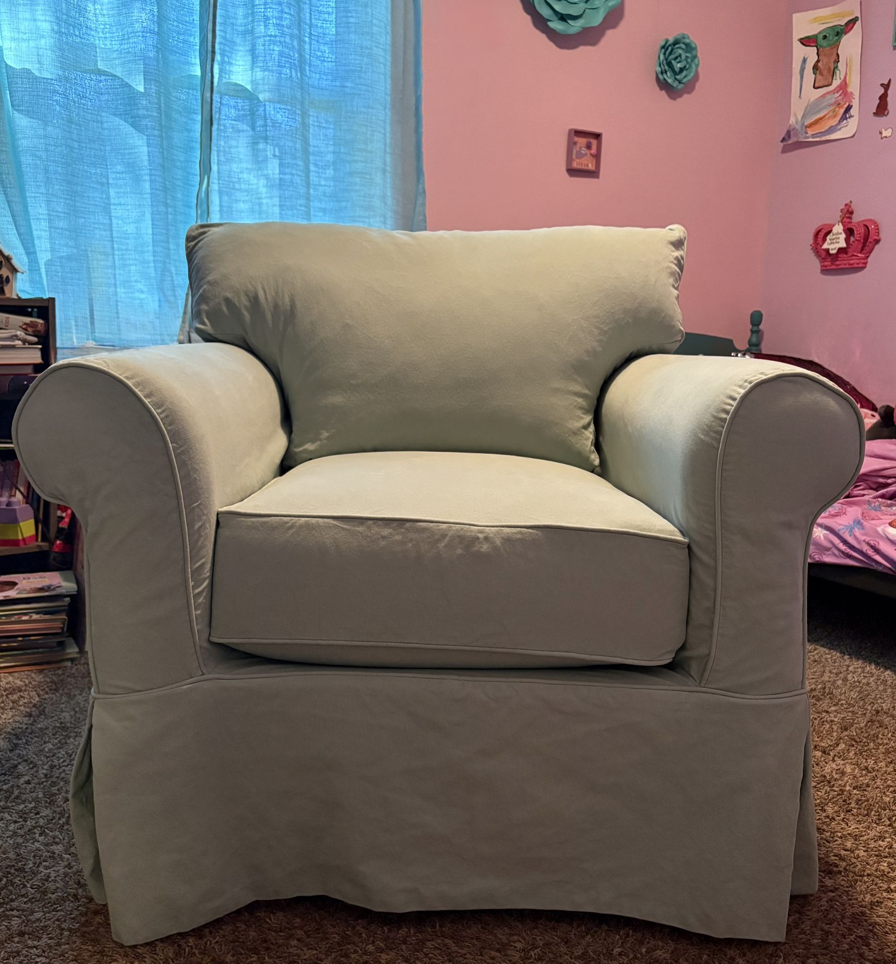 Wayfair Amari Slipcovered Armchair