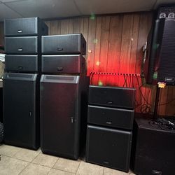 💥LINE ARRAYS DUAL 18🔥DJ EQUIPMENT EVERYTHING NEW WARRANTY INCLUDED 💥💥💥💥🔥🔥🔥🔥🔥🔥