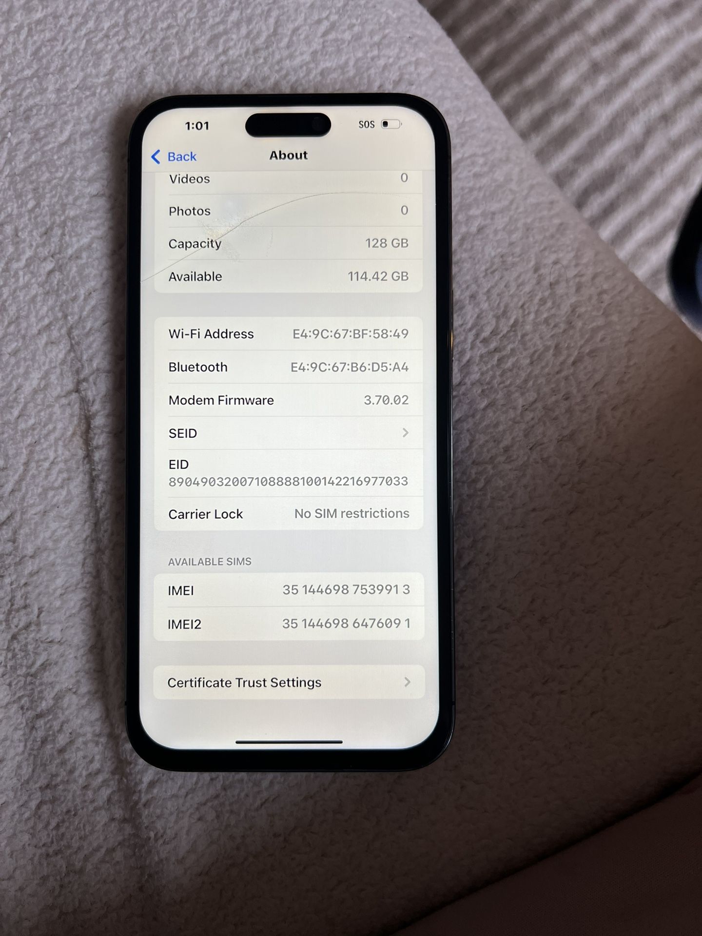 I Phone 14 Pro Max