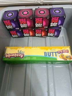 Needoh fuzzball squishy butter