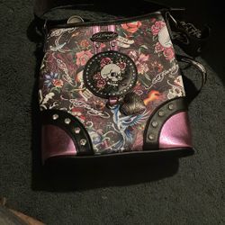 Ed  Hardy Cross Body Purse