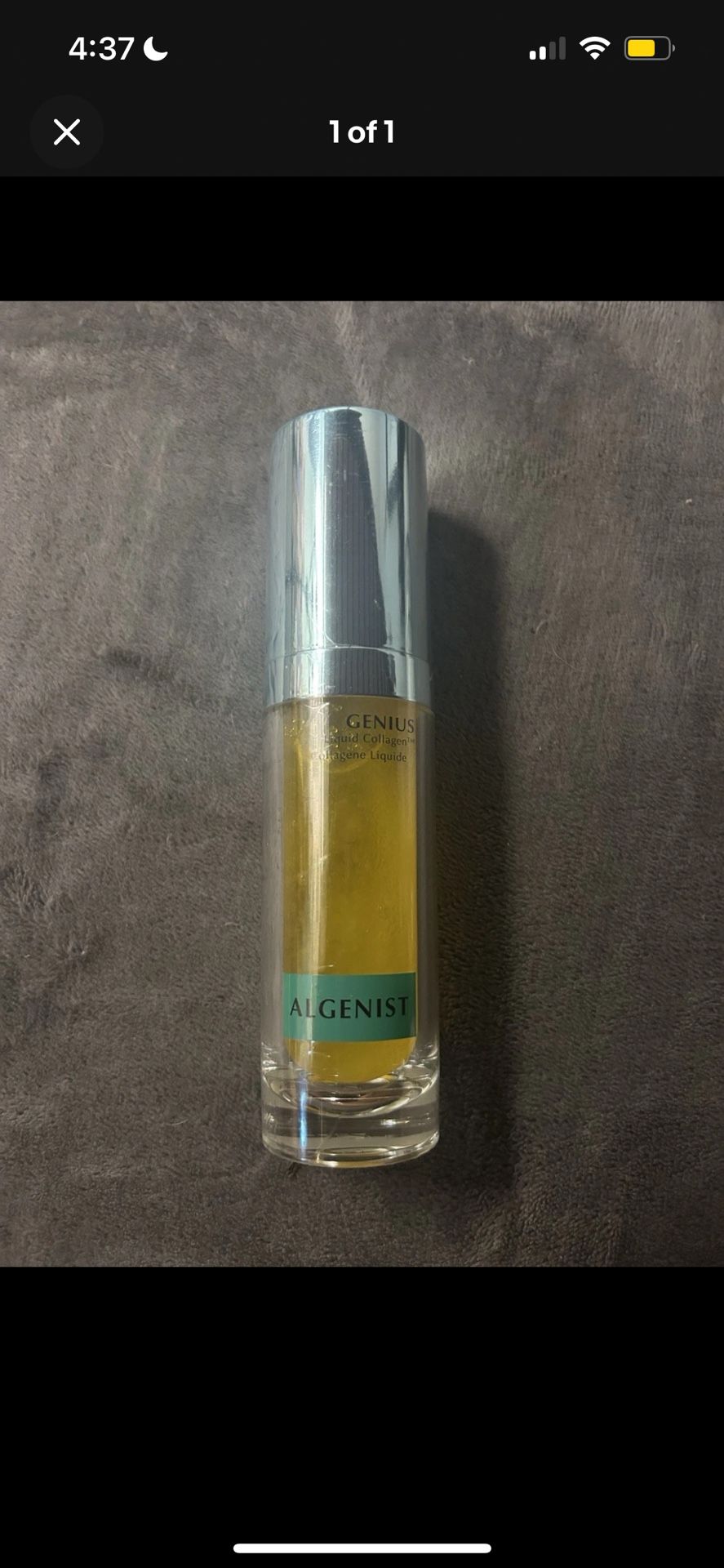 ALGENIST GENIUS Liquid Collagen Serum 2 oz / 60 ml LARGE JUMBO SIZE SEALED