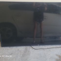 55 Inch TCL TV with Remote