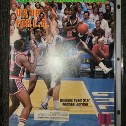 1984 Michael Jordan Sports Illustrated Magazine Team USA Chicago Bulls 