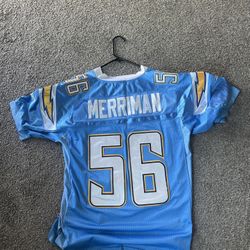 Authentic Chargers Jersey Merriman XL 