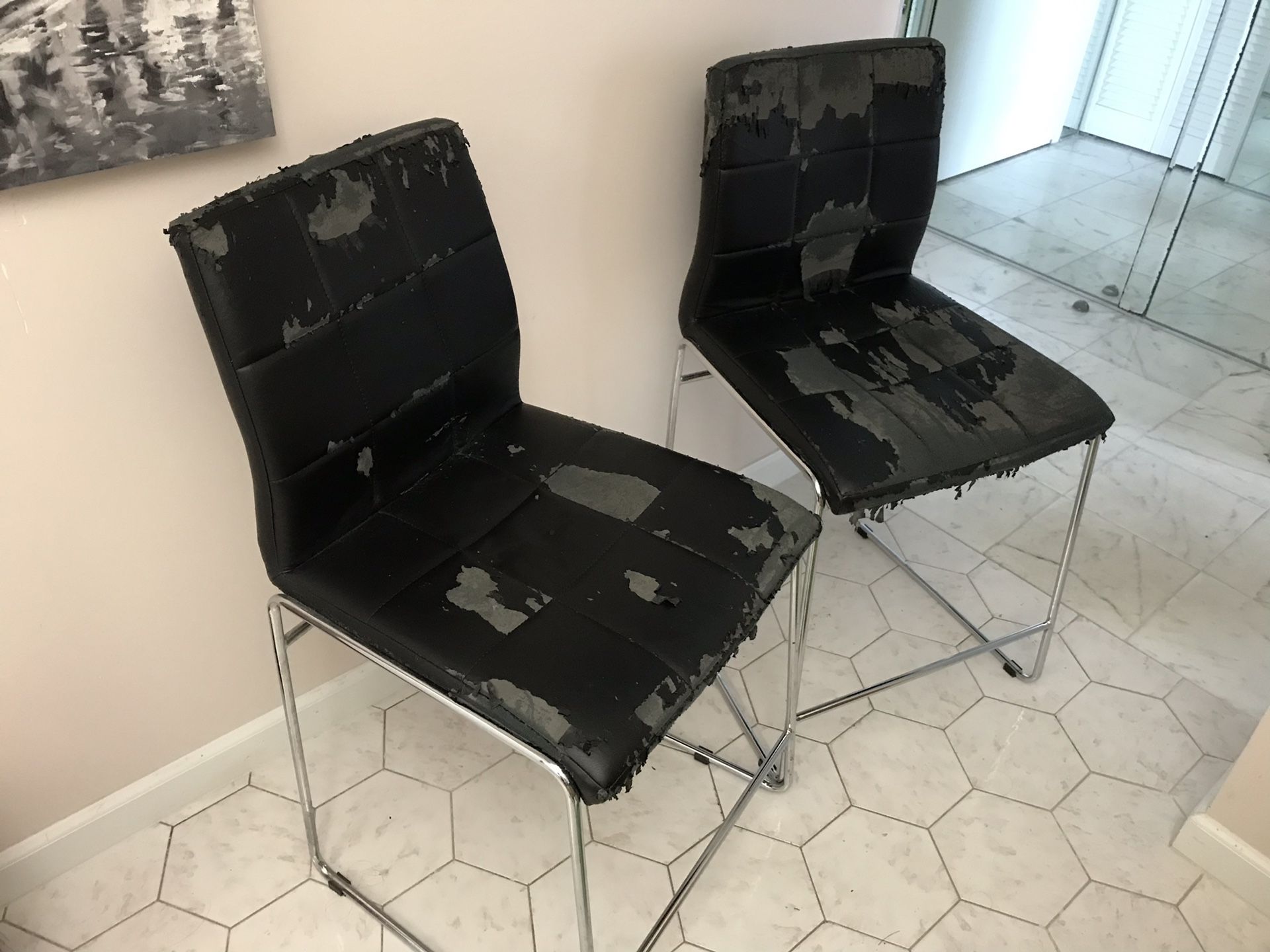 Chairs, set of 4 for FREE