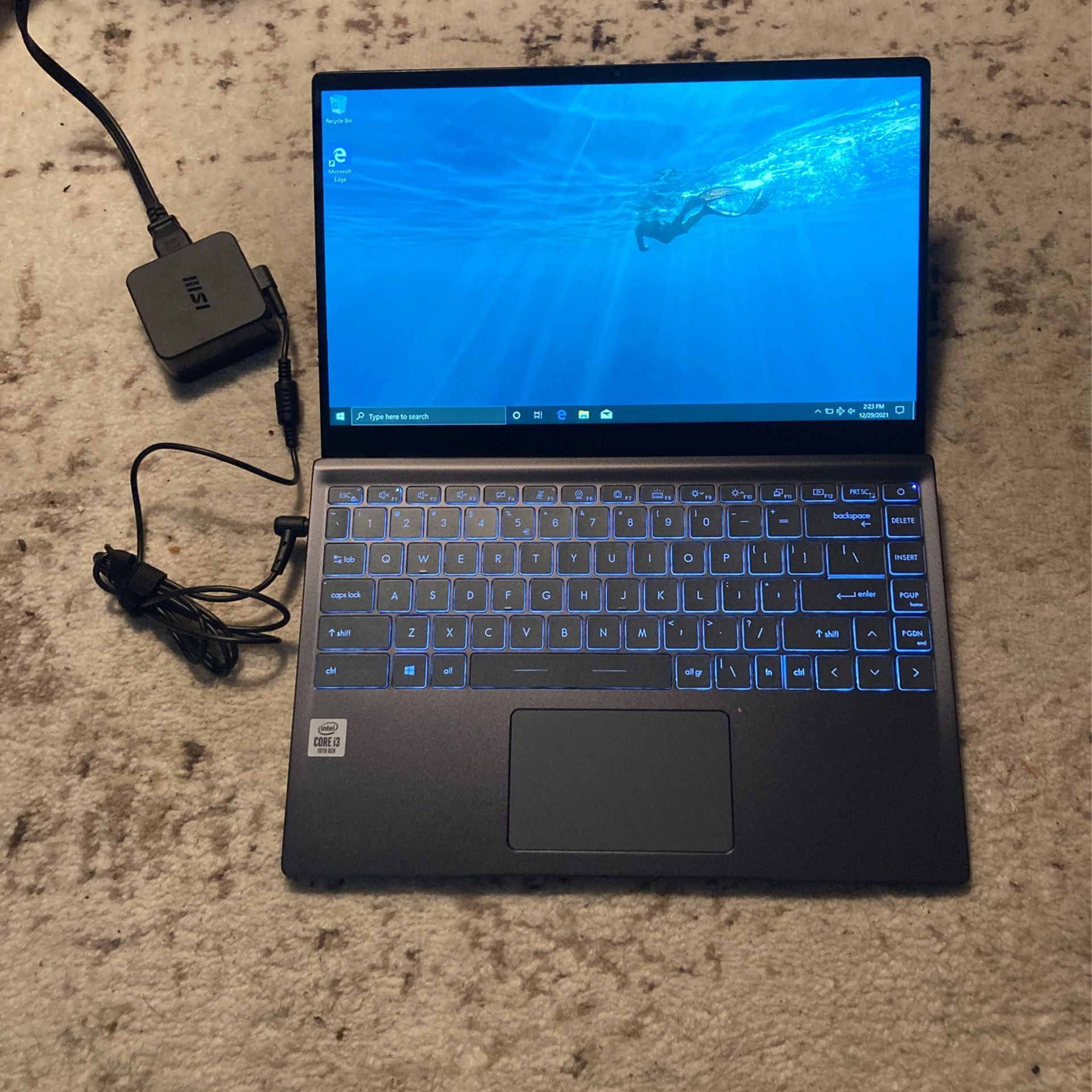 MSI Modern 14 i3 10th Gen 8GB RAM