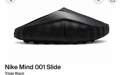 Nike Mind Slide Triple Black*11 MEN*