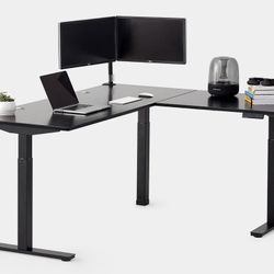 Autonomous Ai Black Smart Stand Up Desk For Gaming Or Home Office! 
