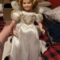 Shirley Temple Porcelain Doll 