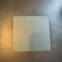 Ted Baker Mens Black Dial Silver Band Chronograph Bracelet Casual Wristwatch