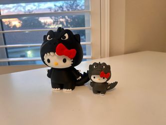 3D Printed Hello Kitty X God Zilla
