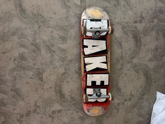 Baker skateboard with independent trucks.