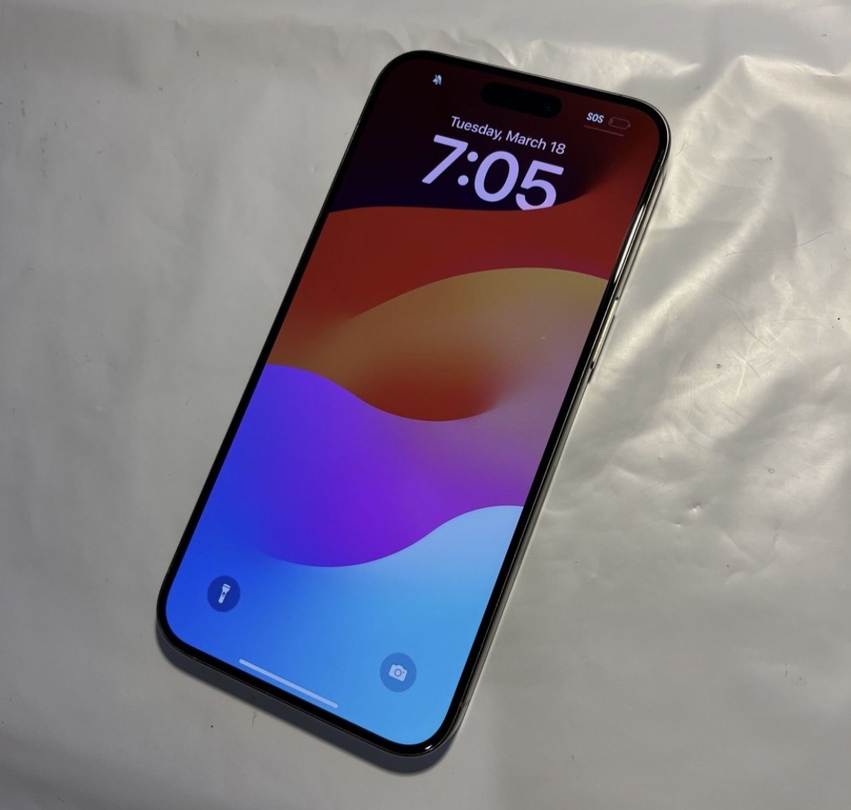 Unlocked Apple iPhone 15 Pro max 256GB Capacity..
