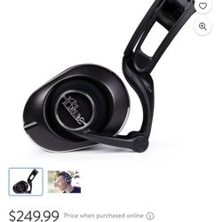 Blue Lola Sealed Over-Ear High-Fidelity Headphones, Black,