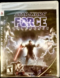 NEW Star Wars The Force Unleashed