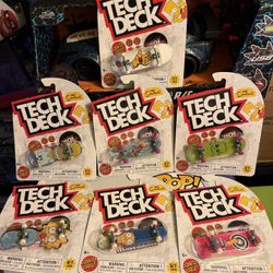 Tech Deck The Simpsons Finger Boards Complete Set 1-7