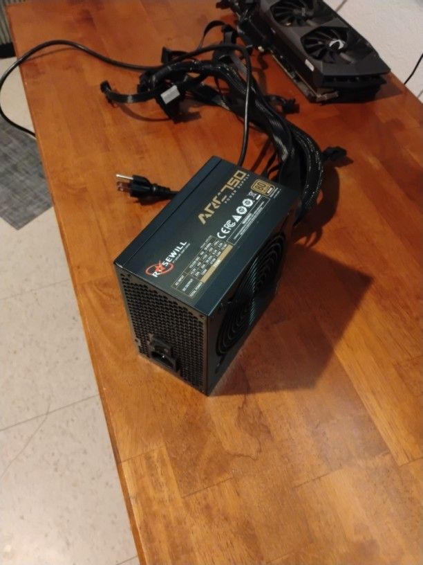 Rosewill 750w Bronze Rated Power Supply.