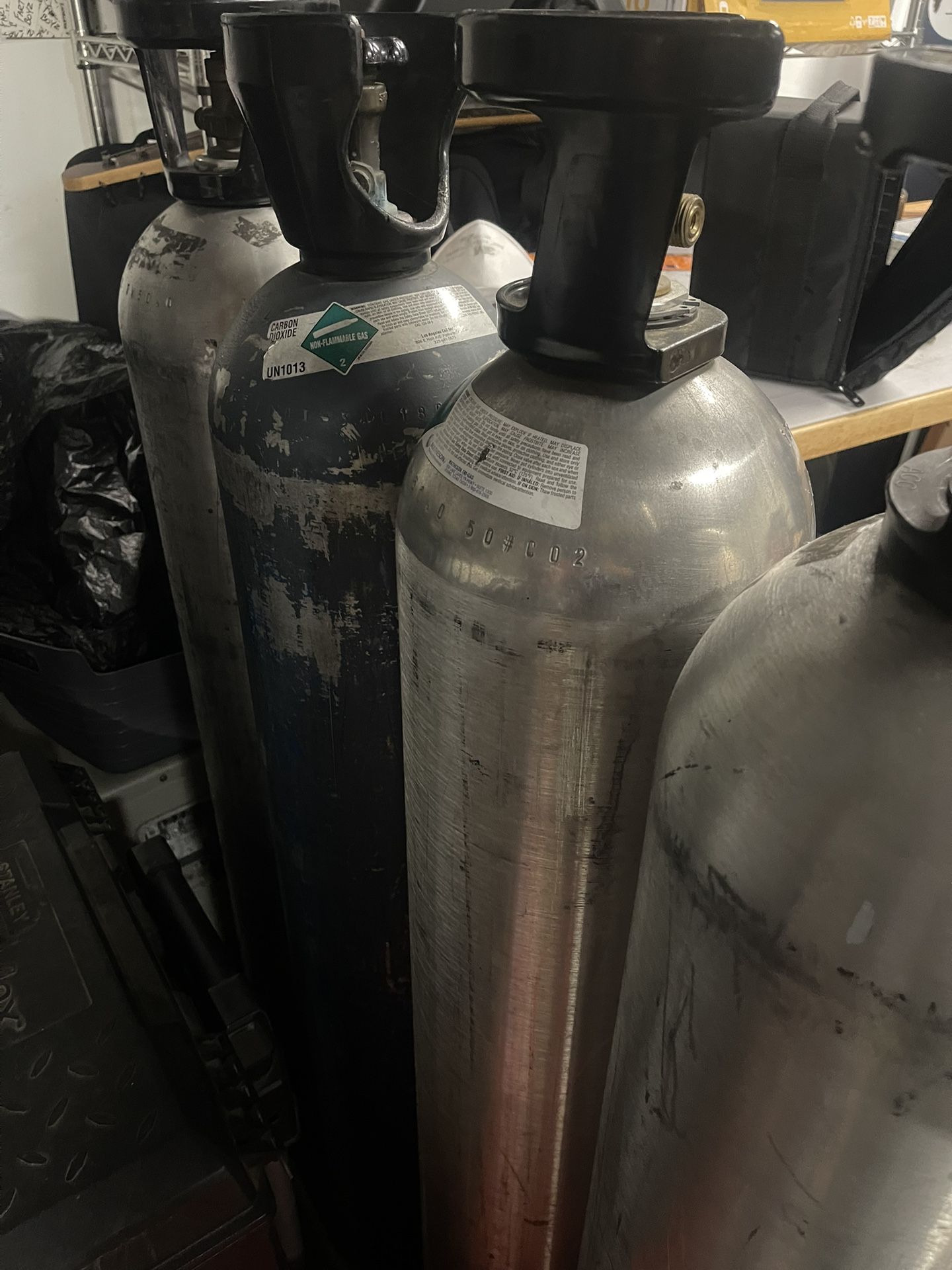 50 Lb CO 2 Tanks (4)