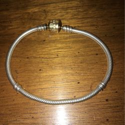 Pandora Bracelet 24 Karat Gold Charm 