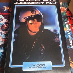 Terminator 2 Judgment Day T-1000 Motorcycle Cop Neca