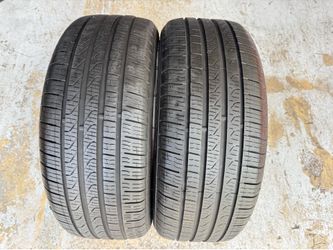 Two Tires 225/45/18 Pirelli Cinturato P7 Runflats with 80% Left BEST VALUE GUARANTEED