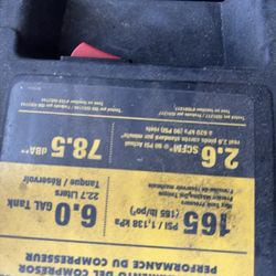Dewalt Air Compressor 