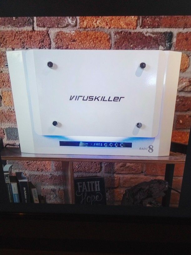 New Radic8 VK401 Air Purifier & Sterillizer Hepa Filter With Activated Carbon UVC Light Technology Virus And Bacteria Removal Machine With Remote 