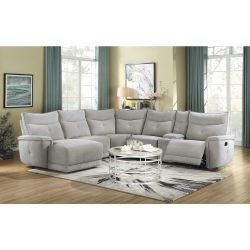 GRAY SECTIONAL RECLINER WITH CHAISE NEW YEAR SPECIAL
