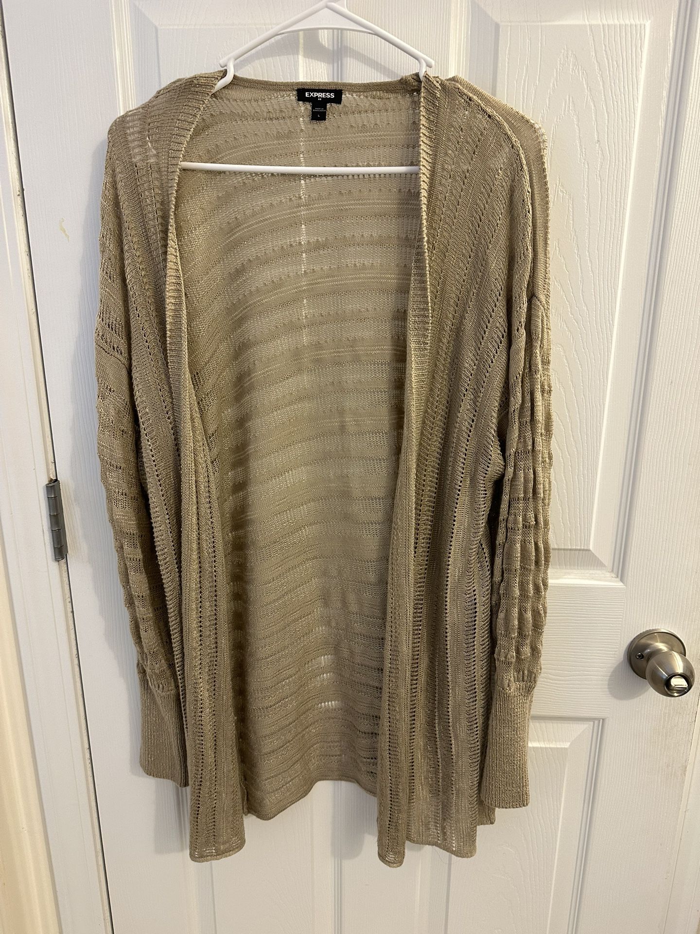 Express Knit Long Sleeved Duster 