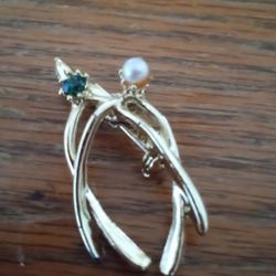 Jewelry Wish Bone Pin