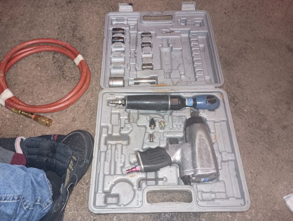 Companion 1/2 Inch Drive Impact & 3/8 Inch Air Rachet