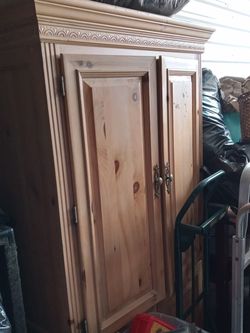Solid Pine Armoire