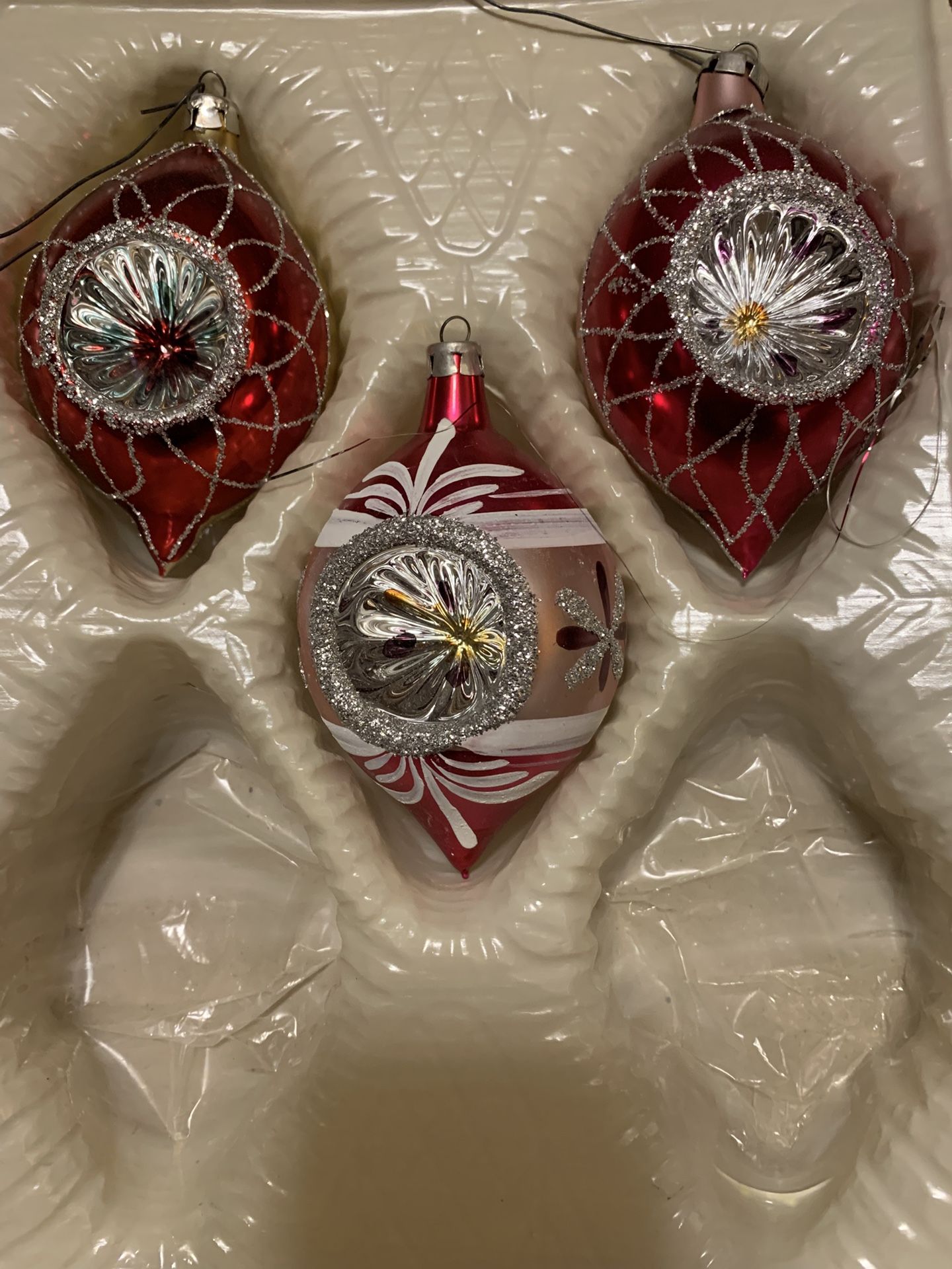 Only 3 Of The Antique Looking Ornaments